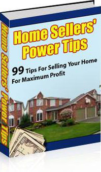 Ebook cover: Home Sellers Power Tips