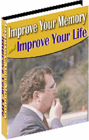 Ebook cover: Improve Your Memory and Improve Your Life