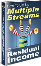 Ebook cover: How To Set Up Multiple Streams Of Residual Income