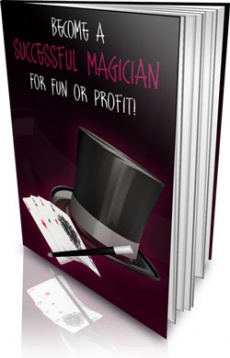 Ebook cover: Become a Successful Magician for Fun or Profit