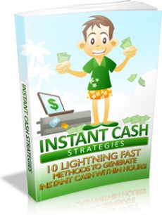 Ebook cover: Instant Cash Strategies