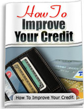 Ebook cover: How to Improve Your Credit