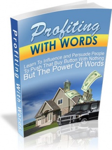 Ebook cover: Profiting With Words