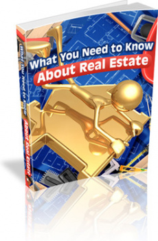 Ebook cover: What You Need to Know About Real Estate