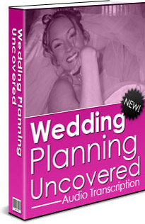 Ebook cover: Wedding Planning Uncovered