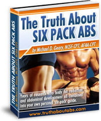 Ebook cover: The Truth About Six Pack Abs