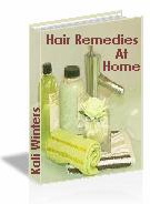 Ebook cover: Hair Remedies At Home