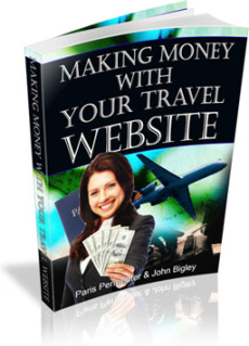 Ebook cover: Making Money With Your Travel Website