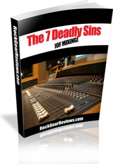 Ebook cover: The 7 Deadly Sins of Mixing