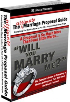 Ebook cover: The Ultimate Marriage Proposal Guide