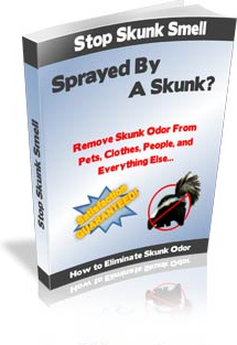 Ebook cover: Stop Skunk Smell