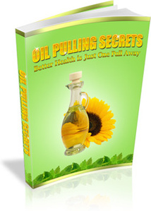 Ebook cover: Oil Pulling Secrets