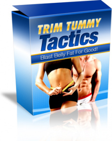 Ebook cover: Trim Tummy Tactics