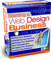 Ebook cover: Starting a Web Design Business