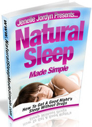 Ebook cover: Natural Sleep Made Simple