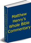 Ebook cover: Matthew Henry's Concise Commentary on the Bible