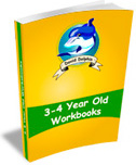 Ebook cover: 3 to 4 Year Old Workbooks
