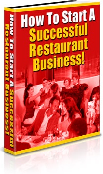 Ebook cover: How to Start a Successful Restaurant Business