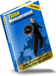 Ebook cover: Time Management For Internet Marketers