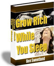 Ebook cover: Grow Rich While You Sleep