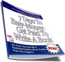 Ebook cover: Get Paid To Write A Book