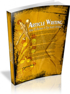Ebook cover: ARTICLE WRITING
