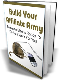 Ebook cover: Build Your Affiliate Army