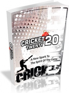 Ebook cover: CRICKET TWENTY 20 - A New Spark To The Spirit of the Game