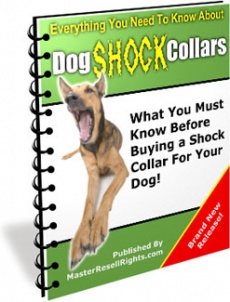 Ebook cover: Dog Shock Collars