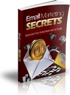Ebook cover: Email Marketing Secrets
