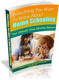 Ebook cover: Everything You Want To Know About Home Schooling