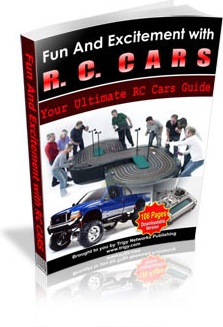 Ebook cover: Fun And Excitement With RC Cars