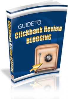 Ebook cover: Guide to Clickbank Review Blogging