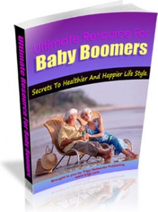 Ebook cover: Ultimate Resource For Baby Boomers