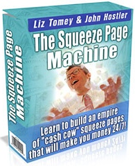 Ebook cover: The Squeeze Page Machine