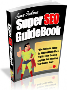 Ebook cover: Super SEO GuideBook