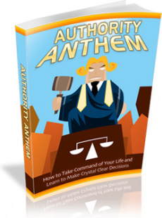 Ebook cover: Authority Anthem