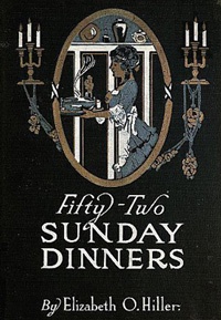 Ebook cover: 52 Sunday Dinners