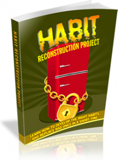 Ebook cover: Habit Reconstruction Project