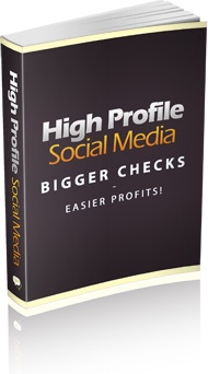 Ebook cover: High Profile Social Media