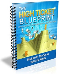 Ebook cover: The High Ticket Blueprint