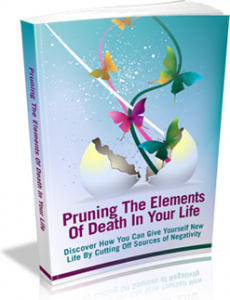 Ebook cover: Pruning The Elements Of Death In Your Life