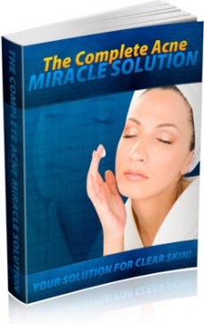 Ebook cover: Quick and Easy Acne Elimination