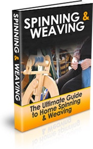 Ebook cover: Spinning and Weaving