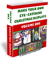 Ebook cover: Make Your Own Unique, Eye-Catching Christmas Displays