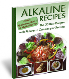Ebook cover: The Best 33 Alkaline Recipes