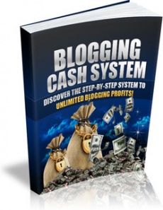 Ebook cover: Blogging Cash System