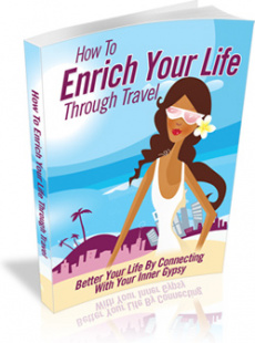 Ebook cover: How To Enrich Your Life Through Travel
