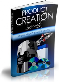 Ebook cover: Products Creation Secrets