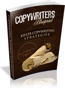 Ebook cover: The Copywriters Blueprint